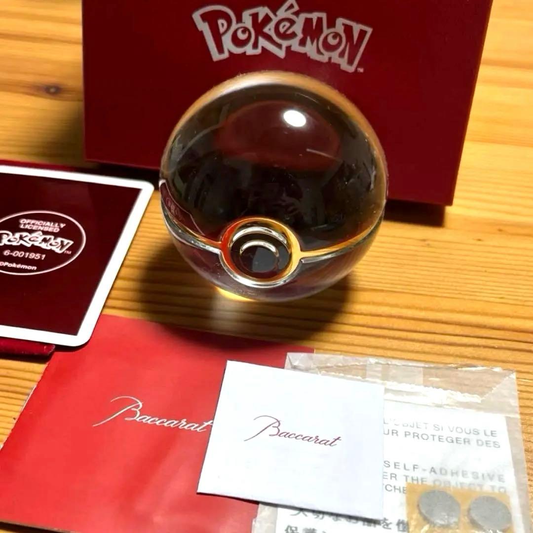 バカラ ポケモンコレクション モンスターボール　バカラ×pokemon　新品★