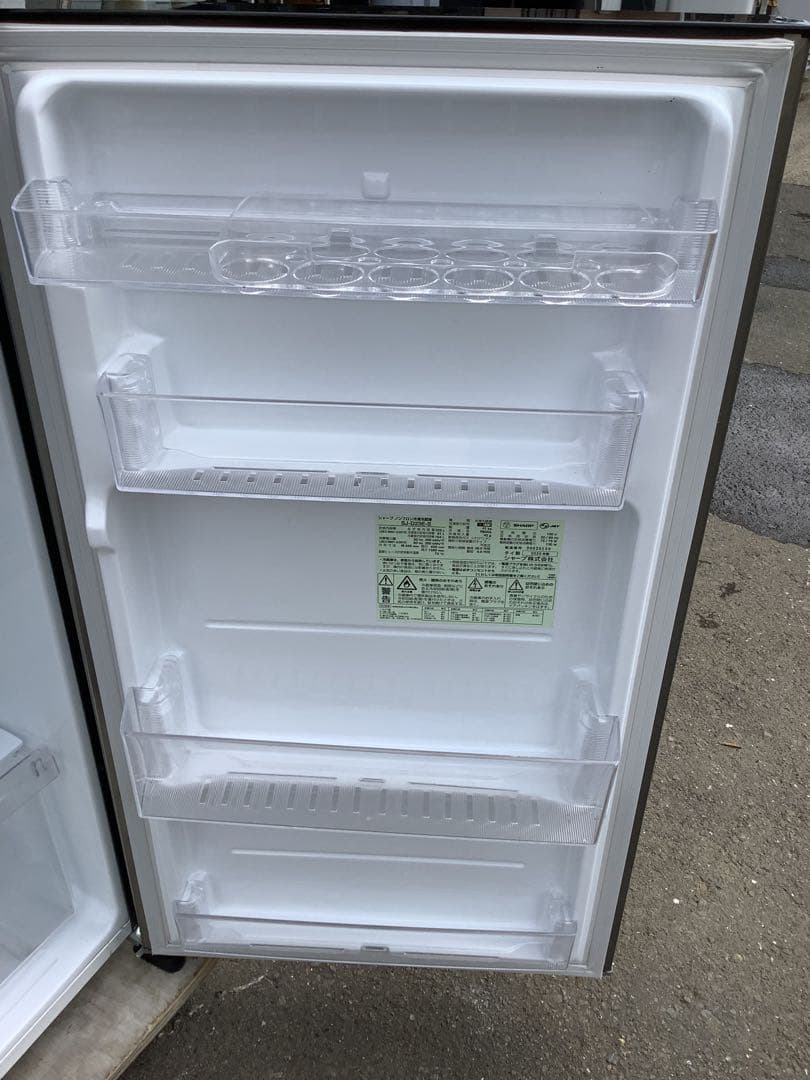 bbm 2020年製 シャープ 2ドア冷蔵庫 SJ-D23E-S 225L