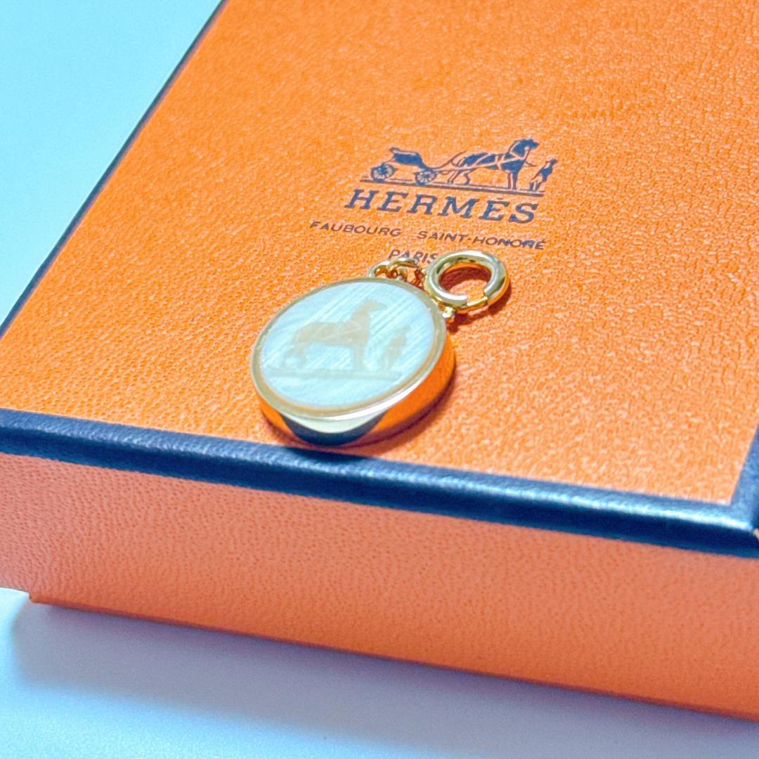 【超美品】エルメス コロゾ ネックレス ペンダントトップ チャーム