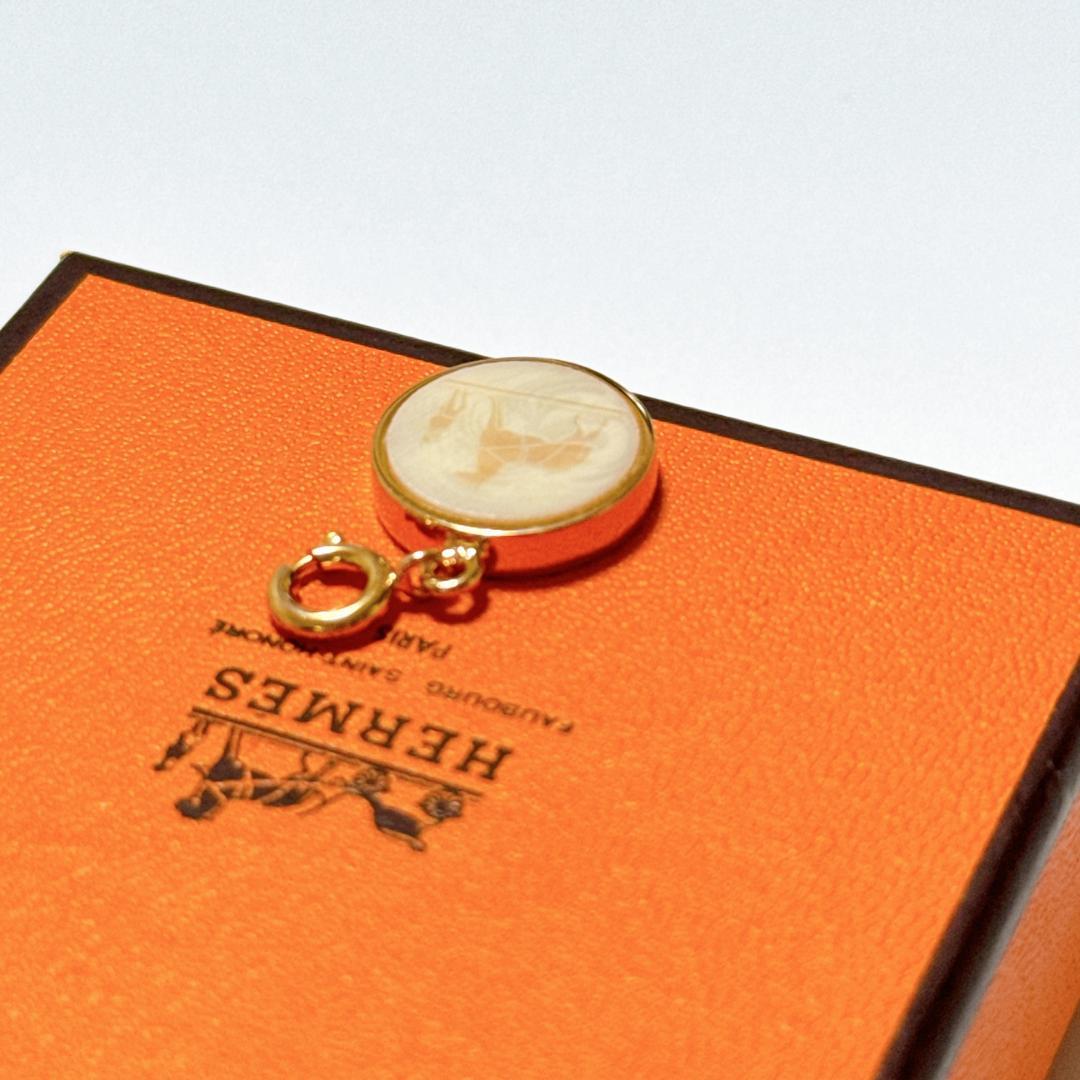 【超美品】エルメス コロゾ ネックレス ペンダントトップ チャーム