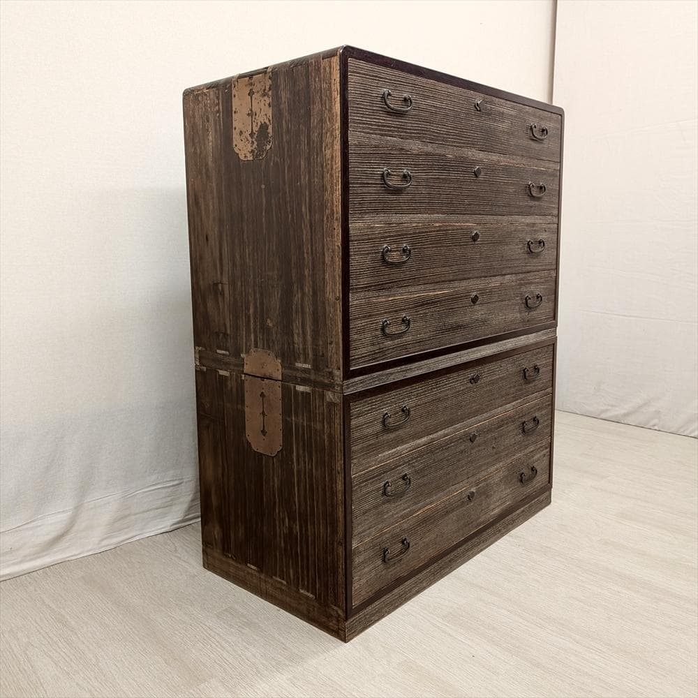 総桐　無垢　整理箪笥　箪笥　着物箪笥　和箪笥　タンス　引き出し　衣類　民藝　民芸