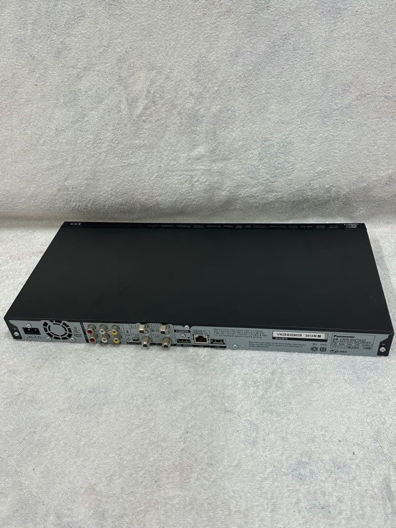 ● Panasonic DMR-BWT620 ブルーレイレコーダー　2012年製