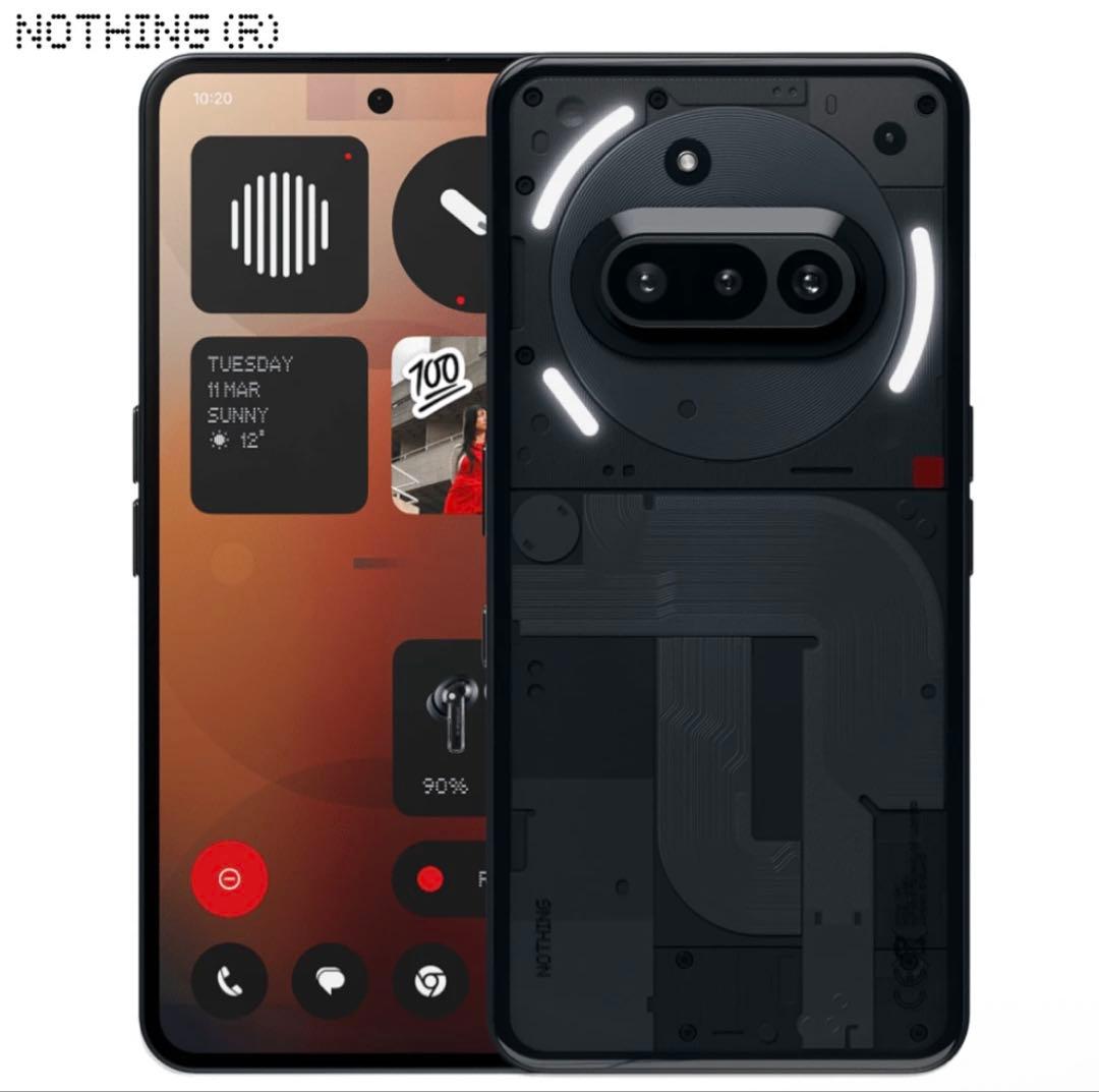 【新品未開封】Nothing phone 3a 8GB/128GB ブラック