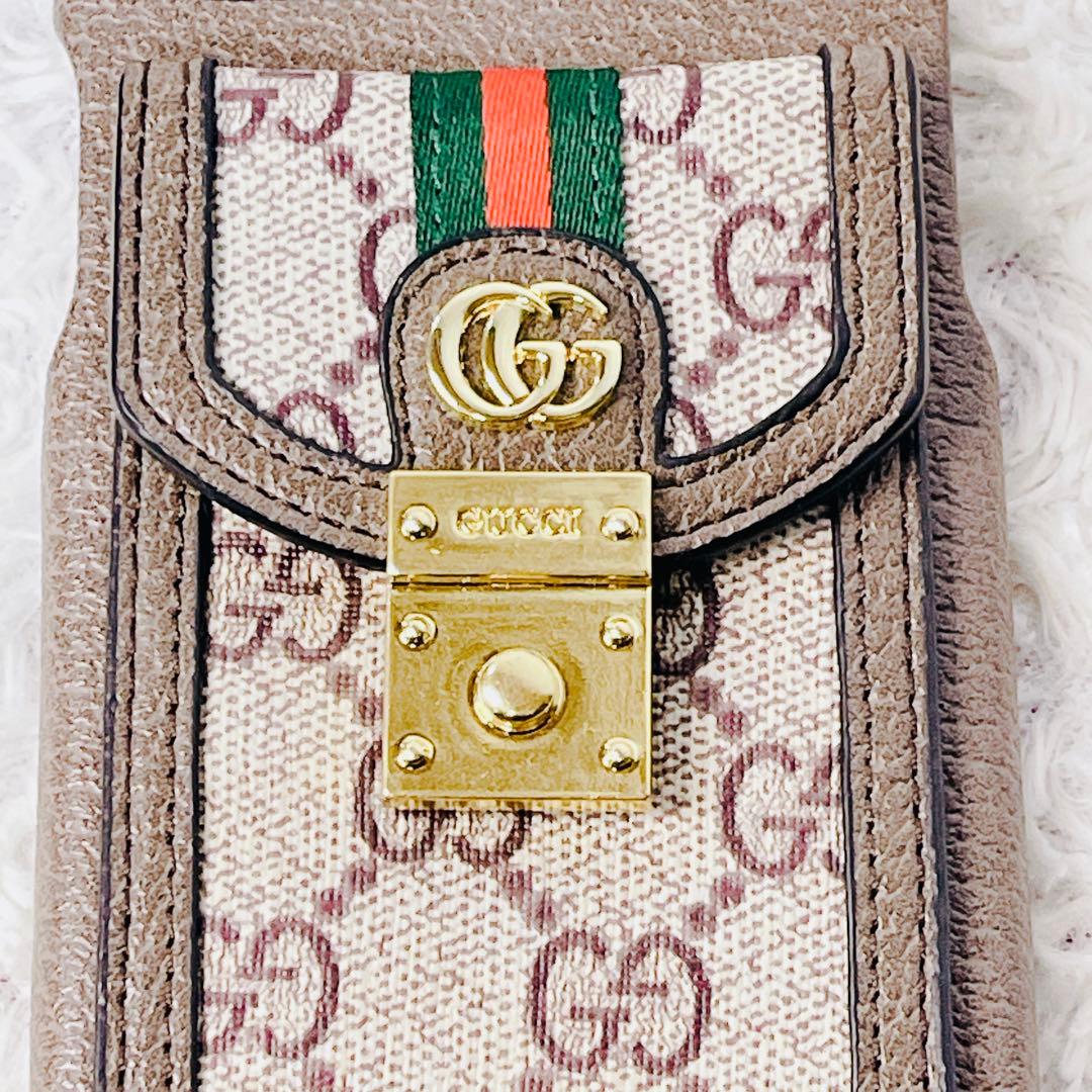 GUCCI グッチ iPhone14 GGキャンパス マーモント シェリーライン