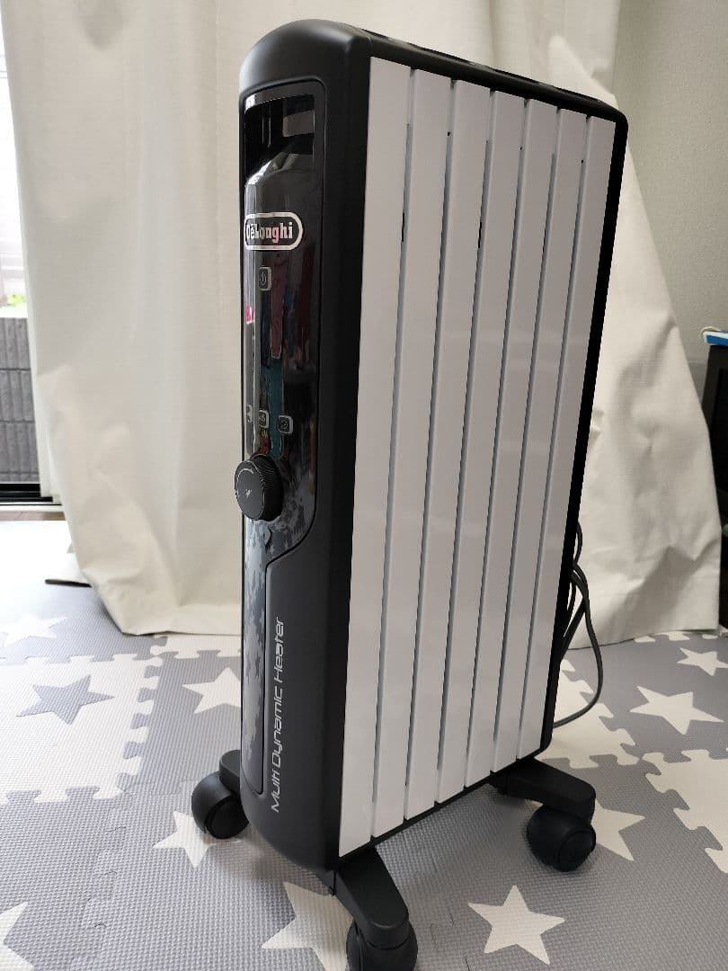 DeLonghi MDHU09-BK オイルヒーター デロンギ リモコン付き