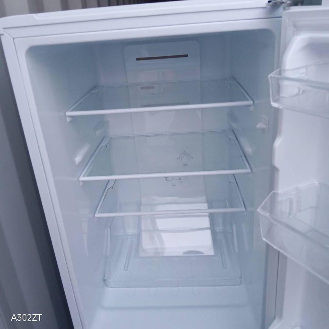 A102★2023年製★ヤマダ　冷蔵庫　ホワイト　一人暮らし　洗濯機