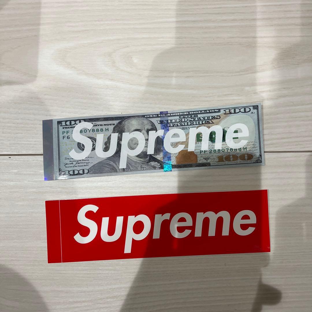 Supreme ニット帽 レインボービーニー25FW ステッカー二枚付き