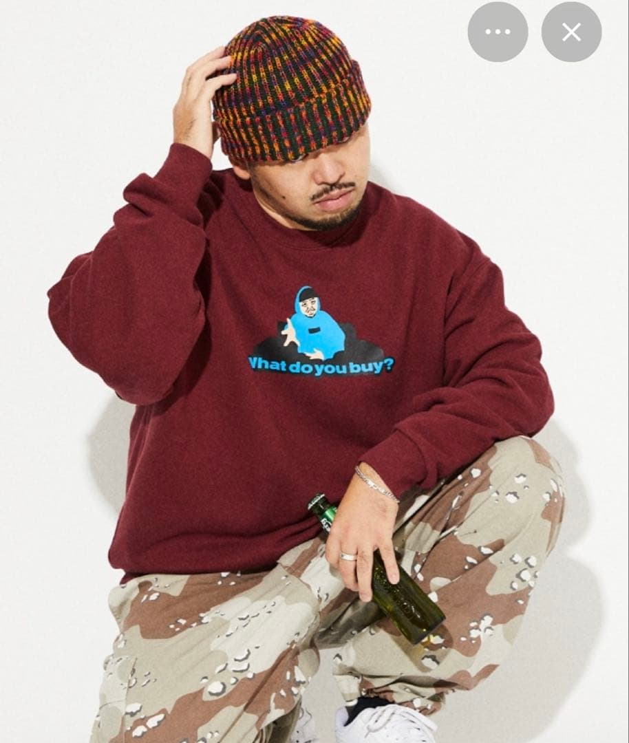 Supreme ニット帽 レインボービーニー25FW ステッカー二枚付き