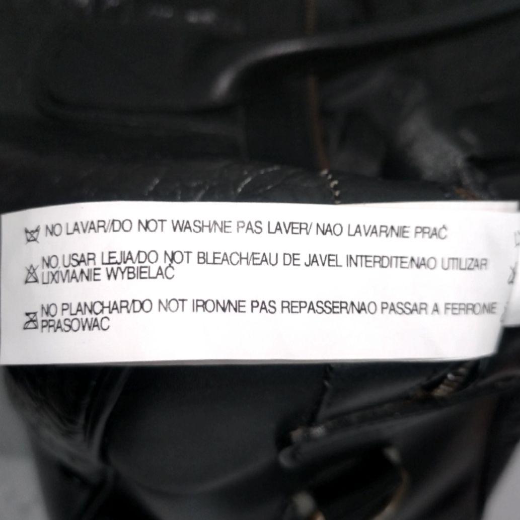 ✨美品✨ZARA ザラ　2way トラベルバッグ　本革 クロコ型押し　ブラック