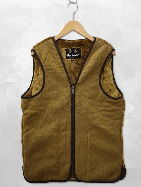 バブアー FUR LINER フェイクファー ライナー ベスト 40