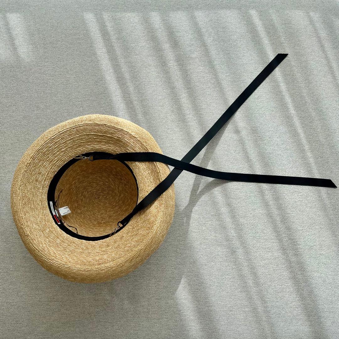 最終価格 美品 Nine Tailor Treat Hat ストローハット