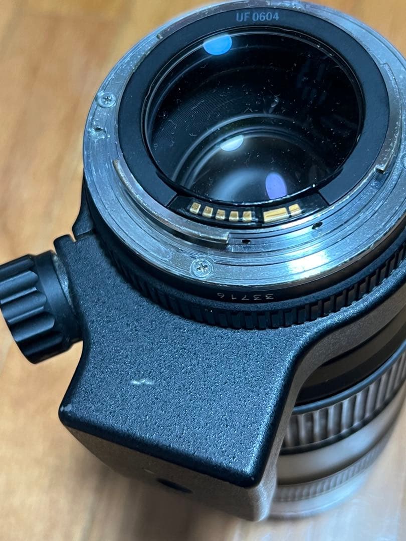 ジャンク品 CANON 80-200mmズームレンズ AF機能付き 1:2.8L