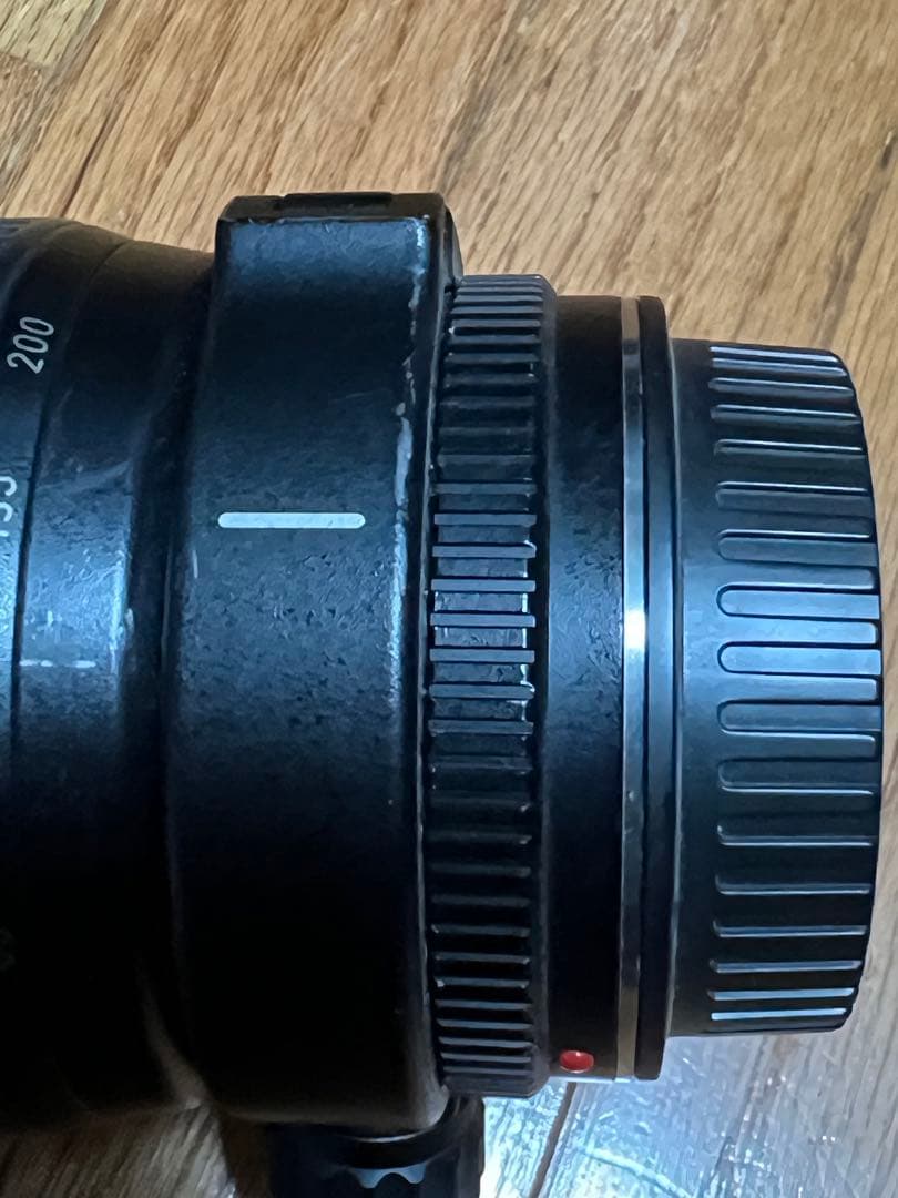 ジャンク品 CANON 80-200mmズームレンズ AF機能付き 1:2.8L