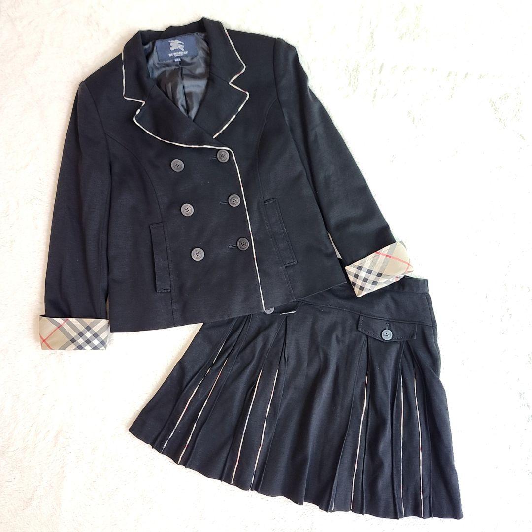お*︎様 BURBERRY バーバリー　セットアップ　発表会　卒業式　ブラック