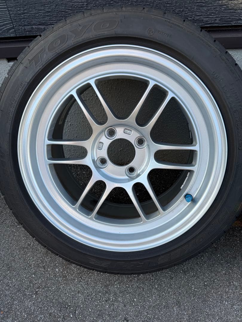 ENKEI 15インチ 8.0J ホイールセット