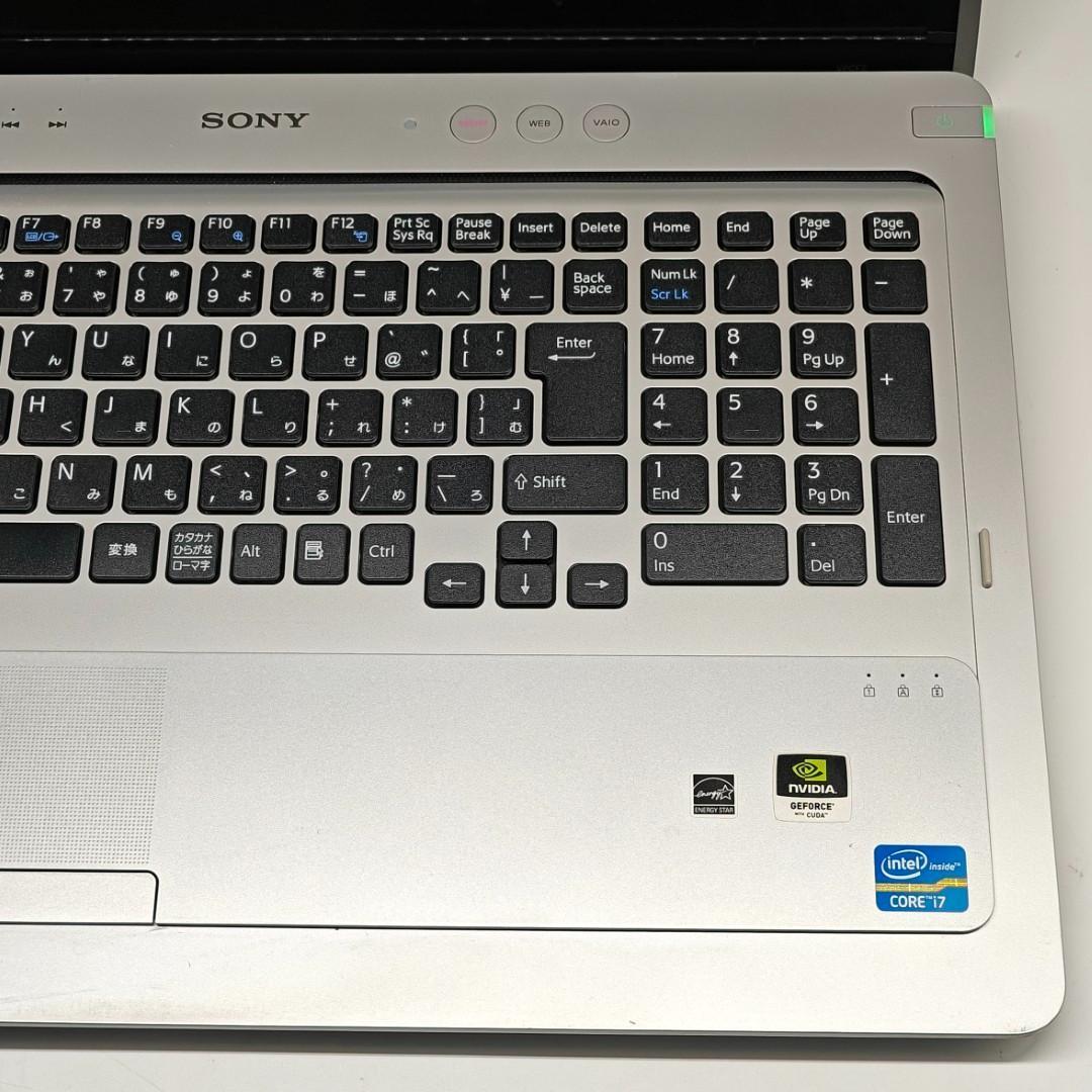 【VAIO】高性能i7 SSD256GB 16GB シルバー 大型ノートPC