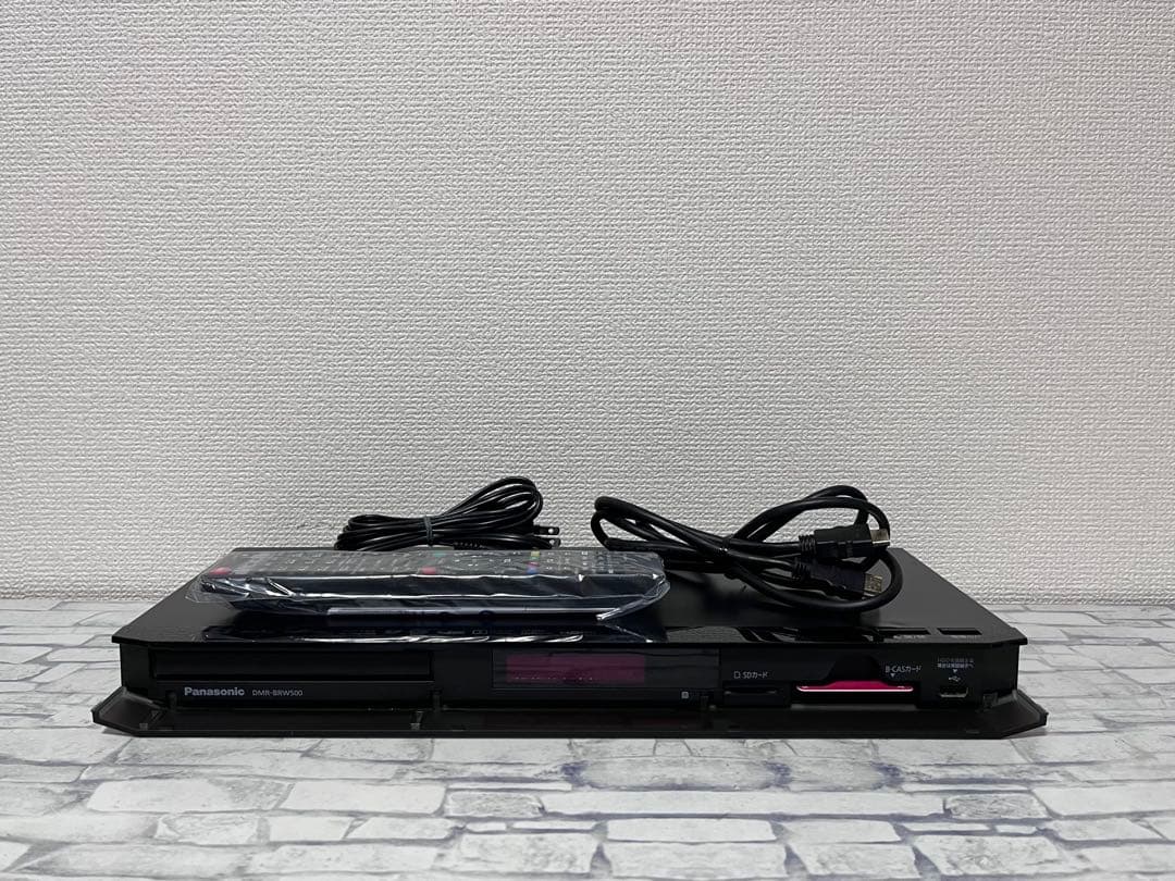 新品リモコン　2番組録画　パナソニック　BDレコーダー　DMR-BRW500