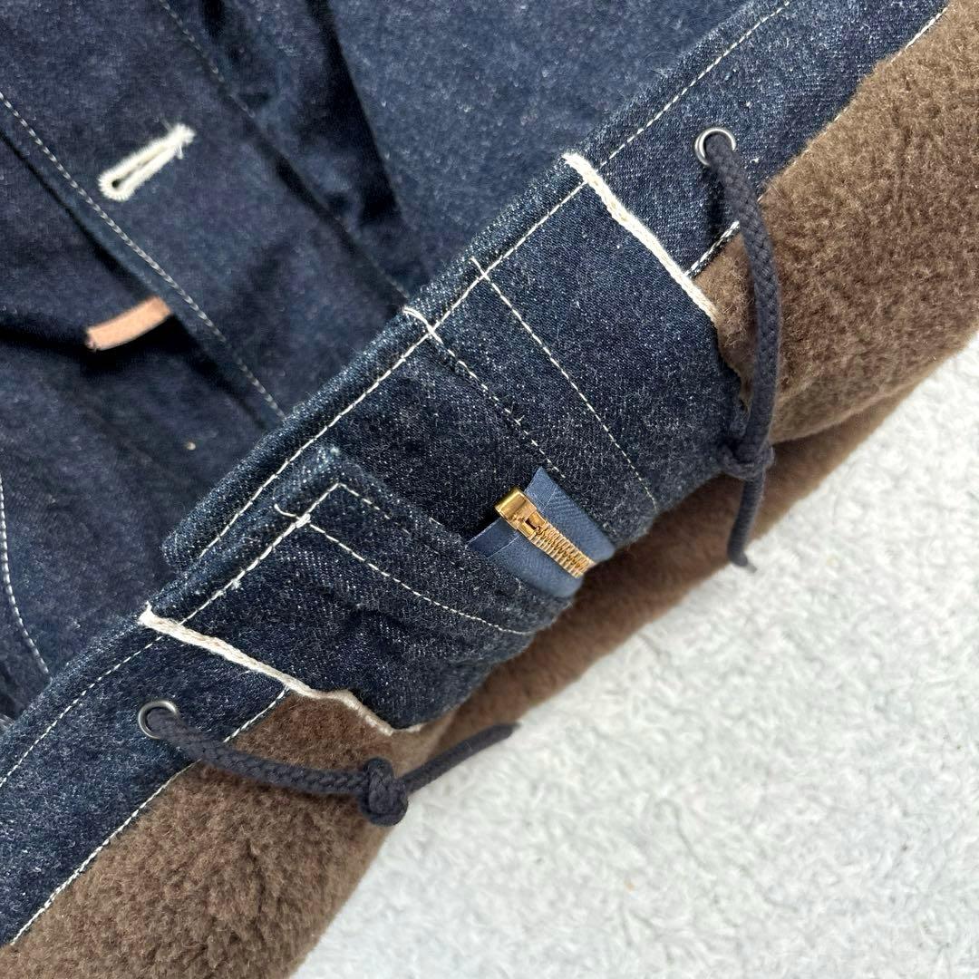 ✨希少・DENIME別注✨ヒューストン　フレンチデッキジャケット　ボア　アルパカ