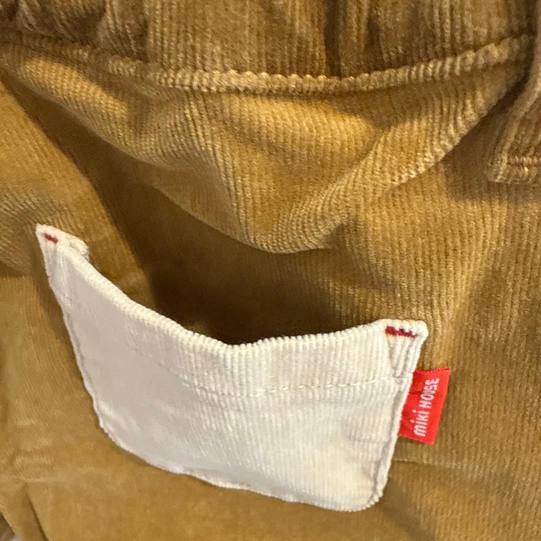 【美品】ミキハウスベア　コーデュロイパンツ　長ズボン 100 秋冬