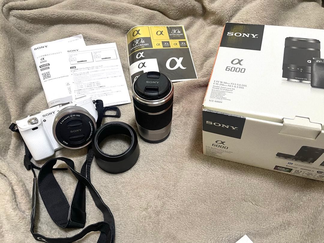 SONY α6000 ダブルズームレンズキット ILCE-6000Y/W