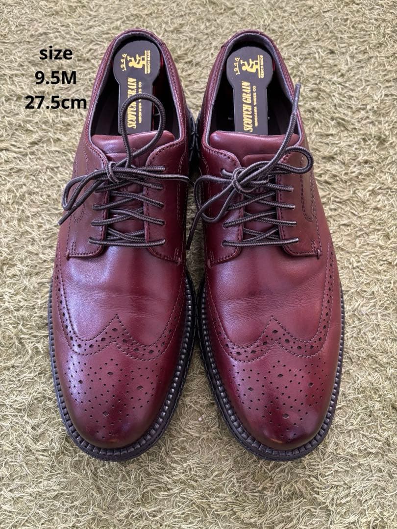 コールハーン　ルナグランド　ウィングチップ　ドレスシューズ9.5M 27.5cm