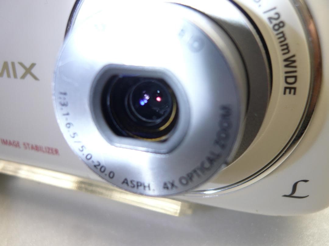 LUMIX★DMC-S2❤️可愛い白⭕️安心の実働品★光学4倍★1410万画素