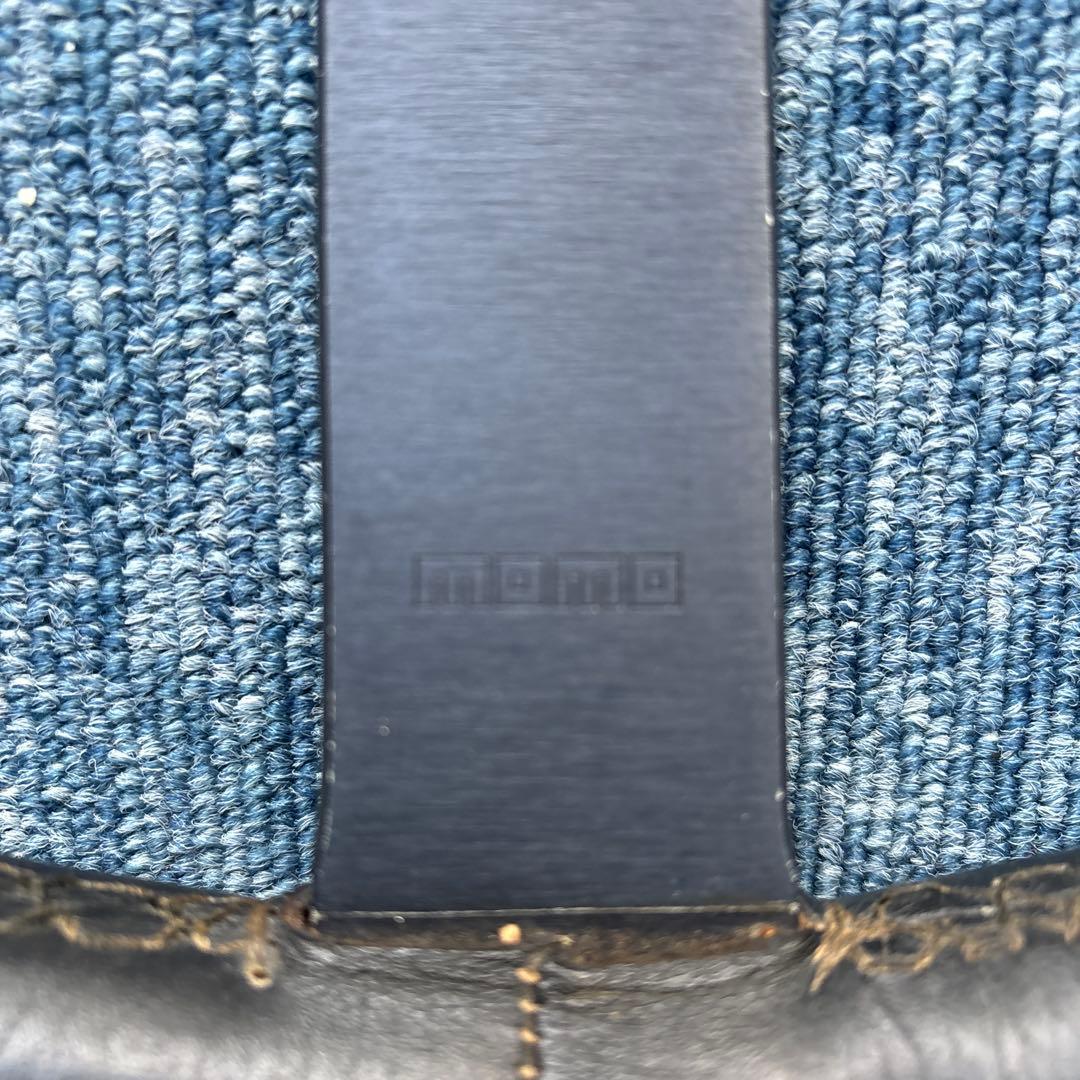 MOMO ステアリング 3スポーク 黒