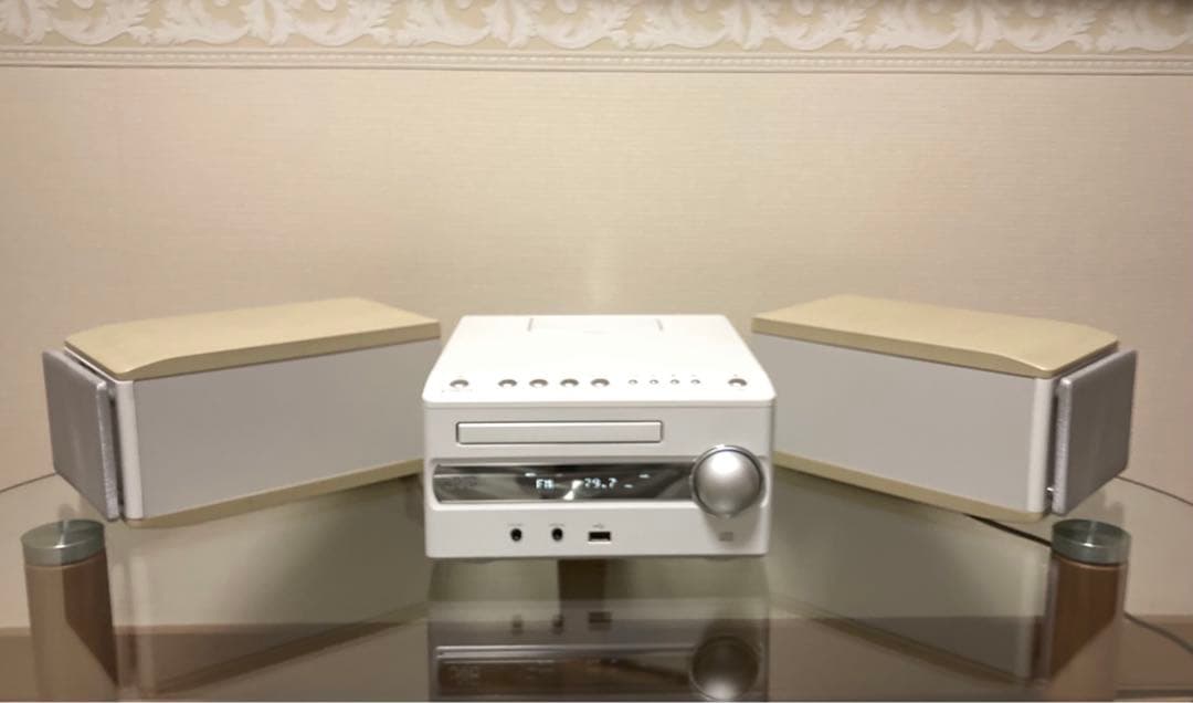 【美品】人気・JVC CA-EXS3 ウッドコーン/リモコン