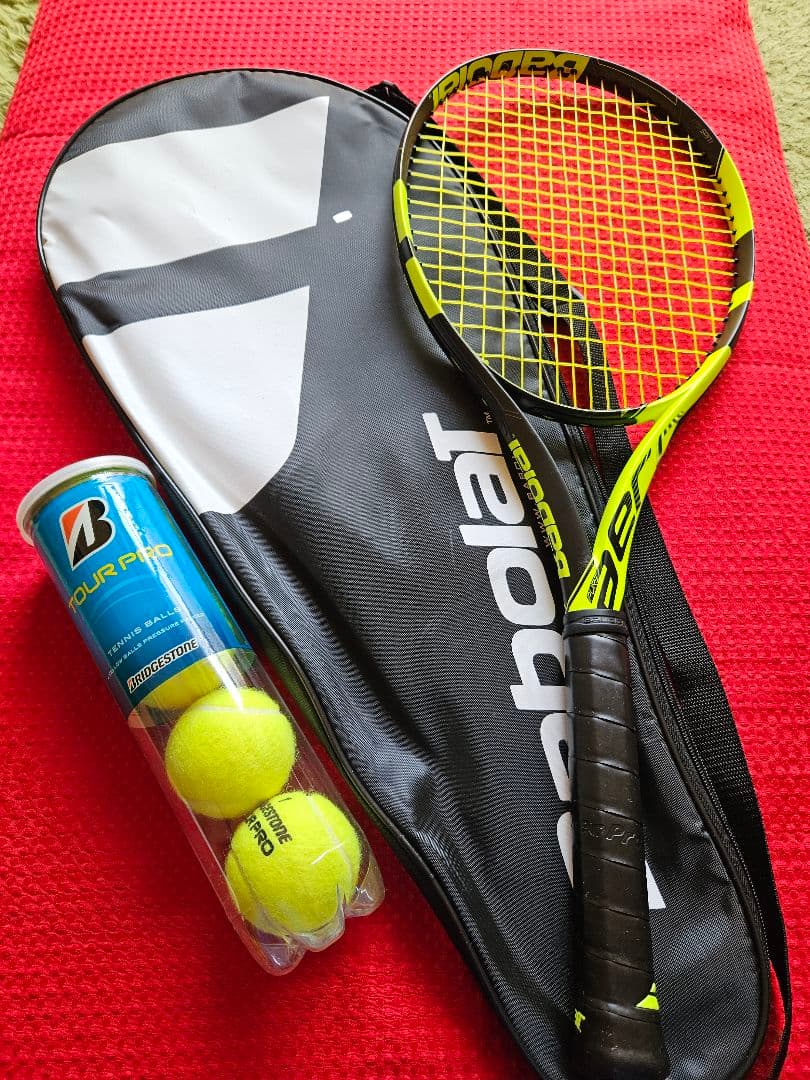 Babolat Pure aero ラケットとボールセット　バボラ　ピュアアエロ