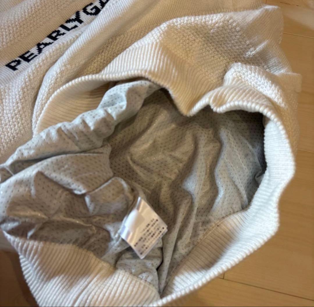 PEARLYGATES 裏付きニット