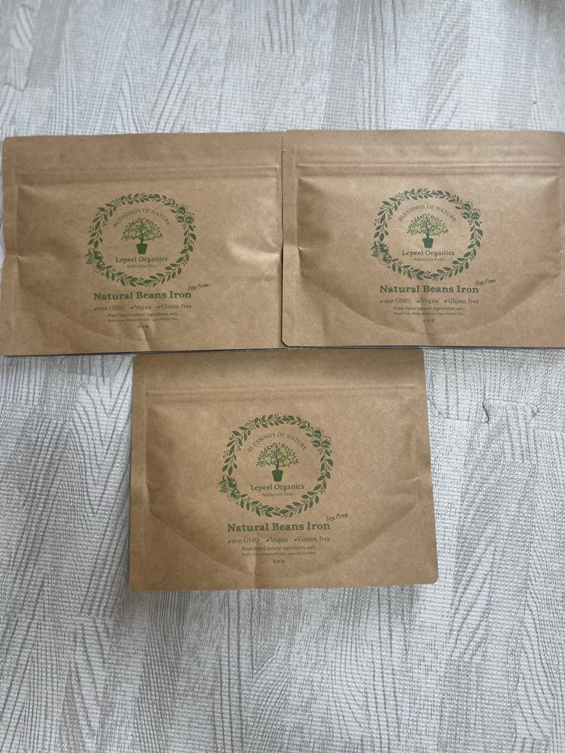 レピールオーガニック　まめ鉄　3パック　フェリチン鉄