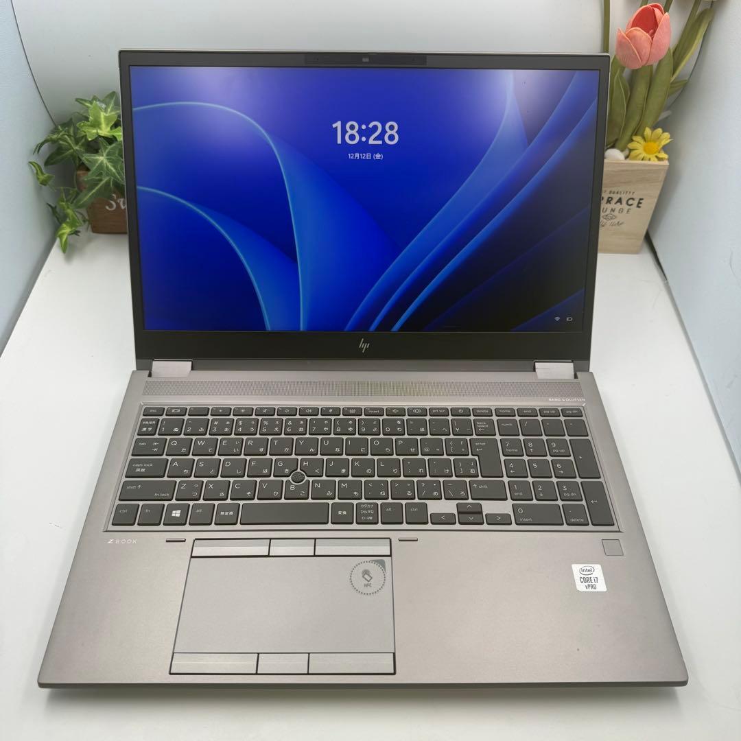 Windowsノート本体 HP ZBook Fury 15 G7 i7-10850H/32GB/1TB