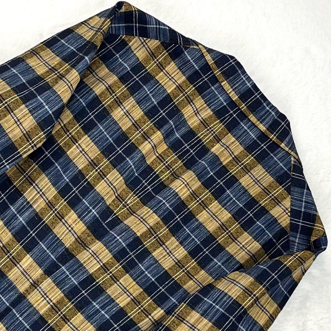 極希少 TAGLIATORE G-SAHARA タータンチェック ブレザー 48