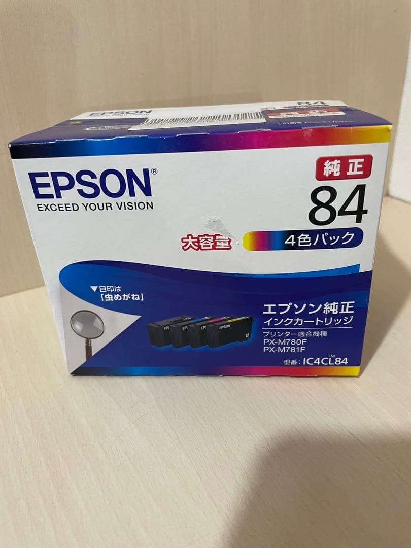EPSONインク84（IC4CL84） 4色新品未使用純正品
