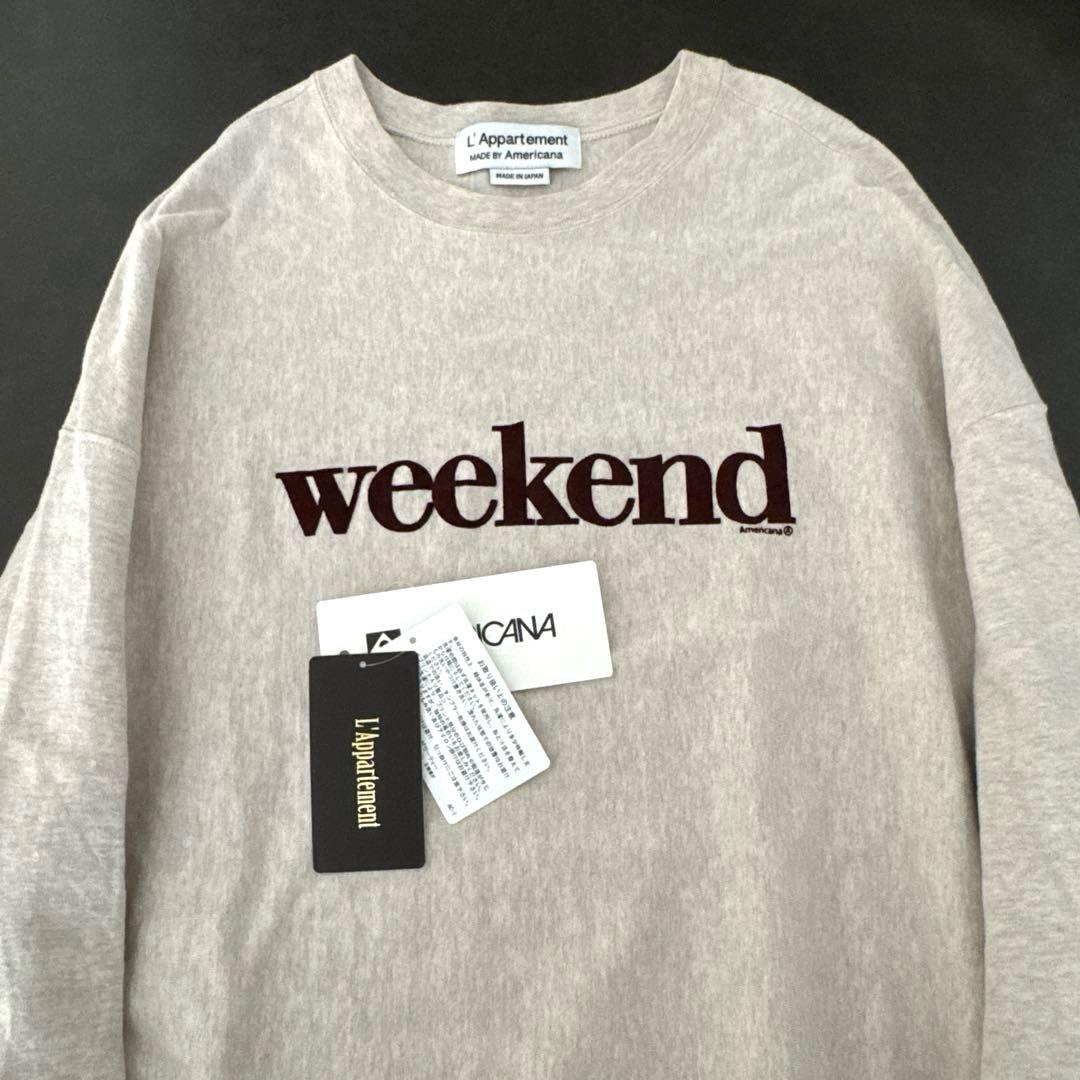 アパルトモン別注 アメリカーナWEEKEND LONG SLEEVE TEE