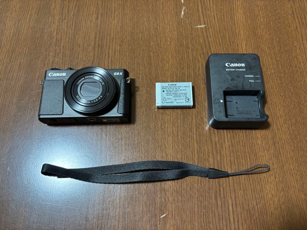 Canon PowerShot G9X Mark II ブラック 動作確認済み