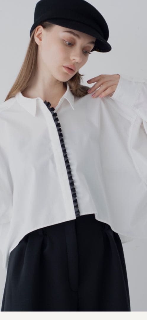 maison de Dolce クロップドシャツ