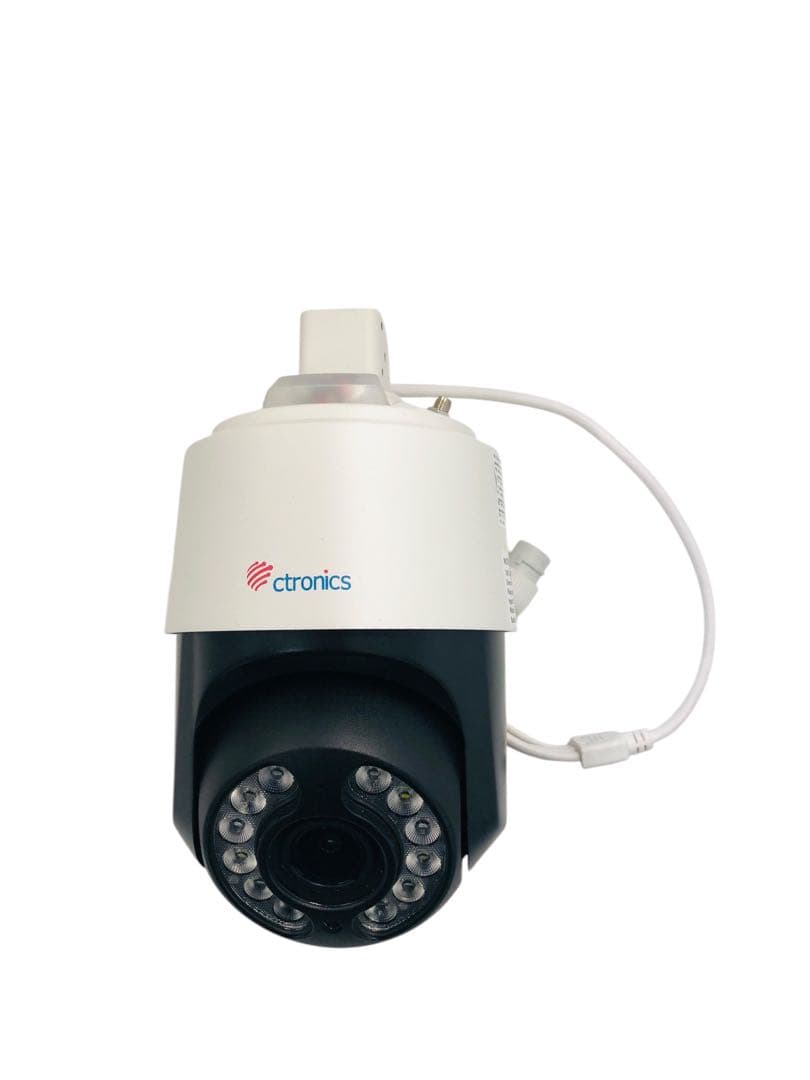 【開封済・未使用】Ctronics 屋外 防犯カメラ 800万画素 監視カメラ