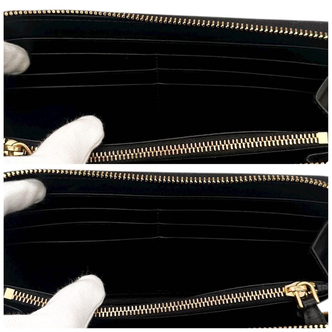 極美品 箱付 プラダ ヴィッテロムーブ 長財布 小銭入れ  カード IC