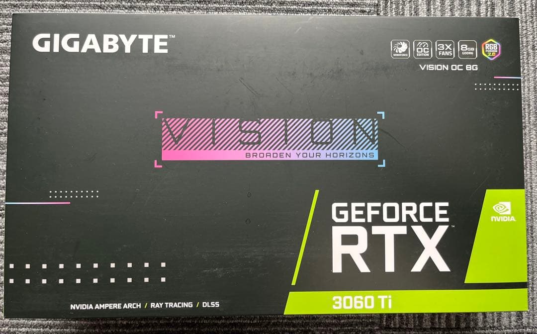 GIGABYTE GeForce RTX3060Ti Rev.2.0 国内正規品