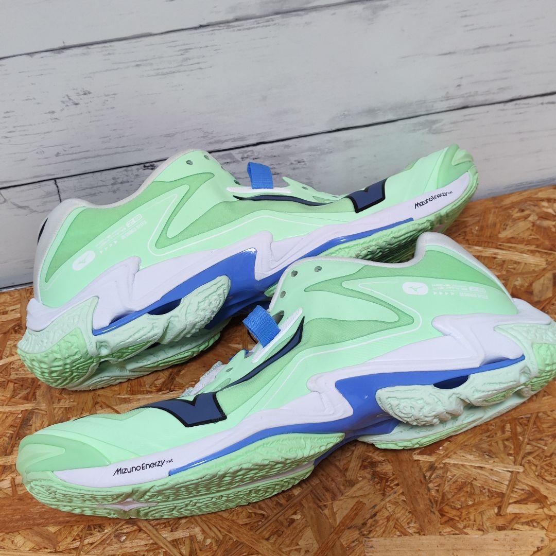 ミズノ バレーシューズ ウェーブ ライトニング Z8 ミントグリーン 27cm