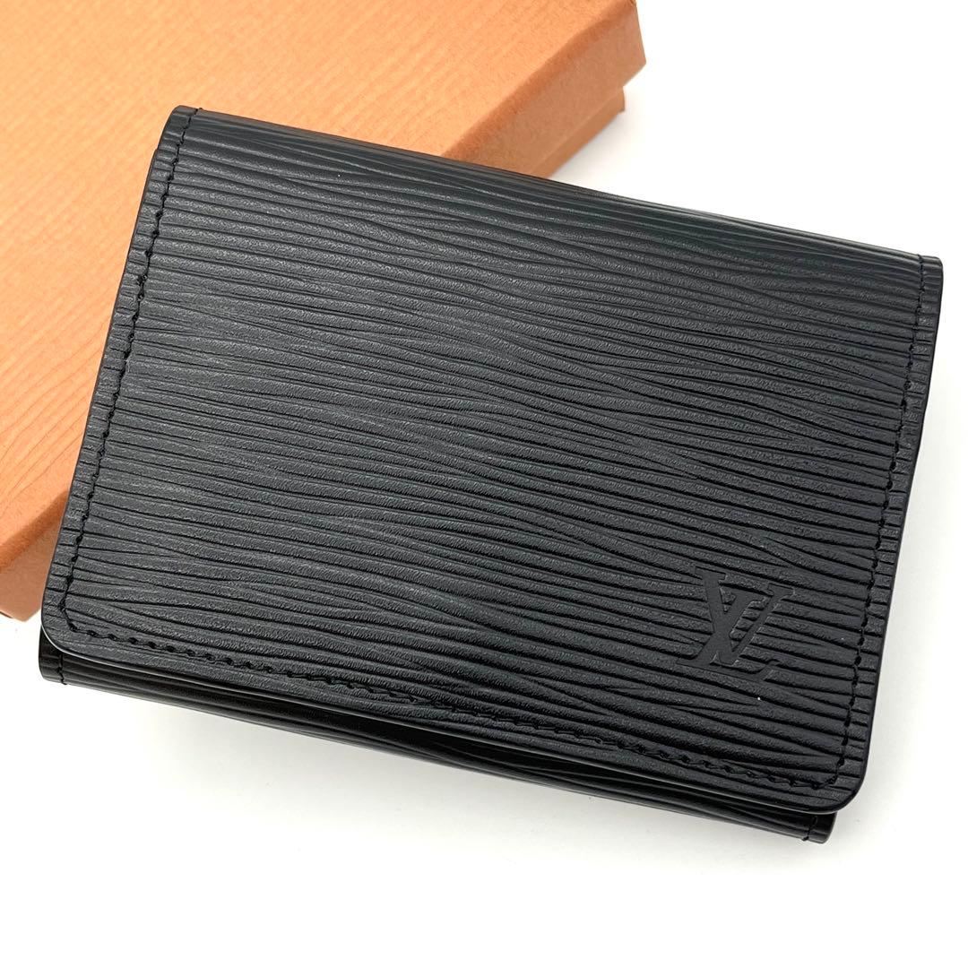 【美品】　ルイヴィトン　アンヴェロップ　カルト　ドゥ　ヴィジット　エピ　名刺入れ