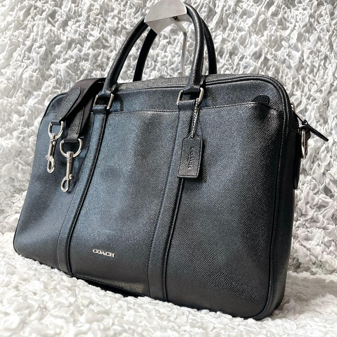2way✨COACH ビジネスバッグ ブリーフケース　ショルダーバッグ　レザー