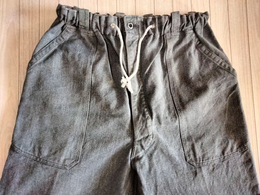 ★希少　50s　スイス軍　デニムワークパンツ　WAIPER リメイクパンツ