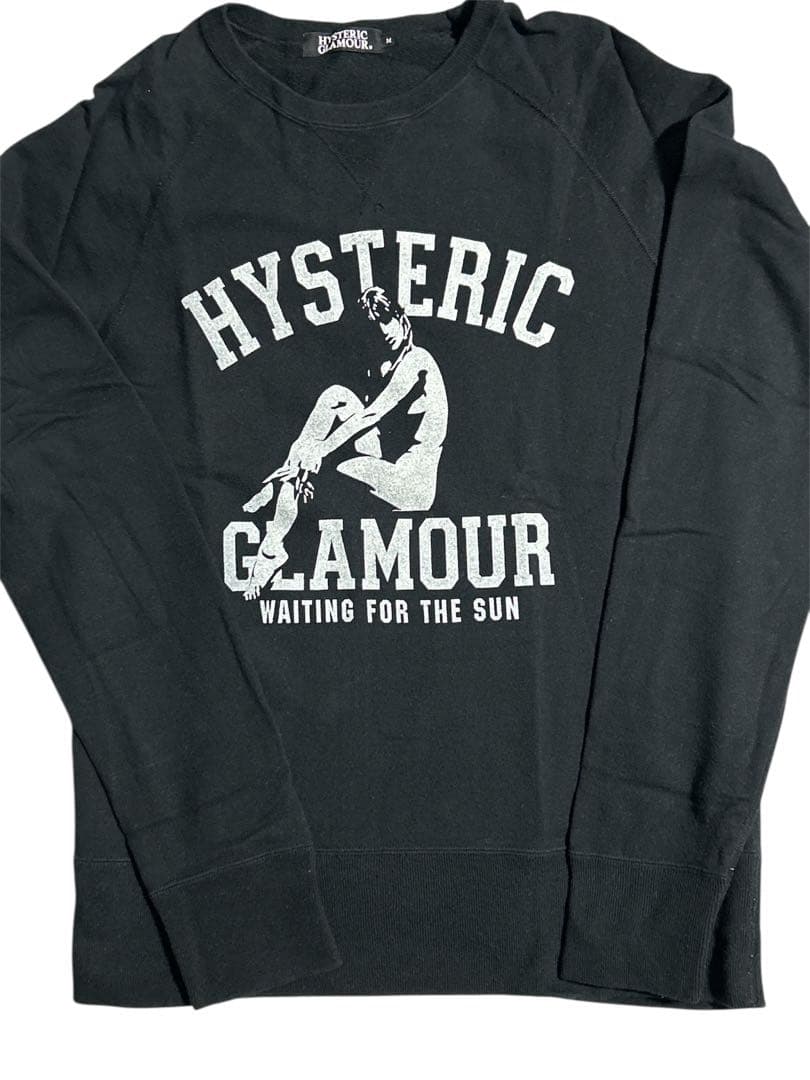 HYSTERIC GLAMOUR ブラック スウェット M ユニセックス