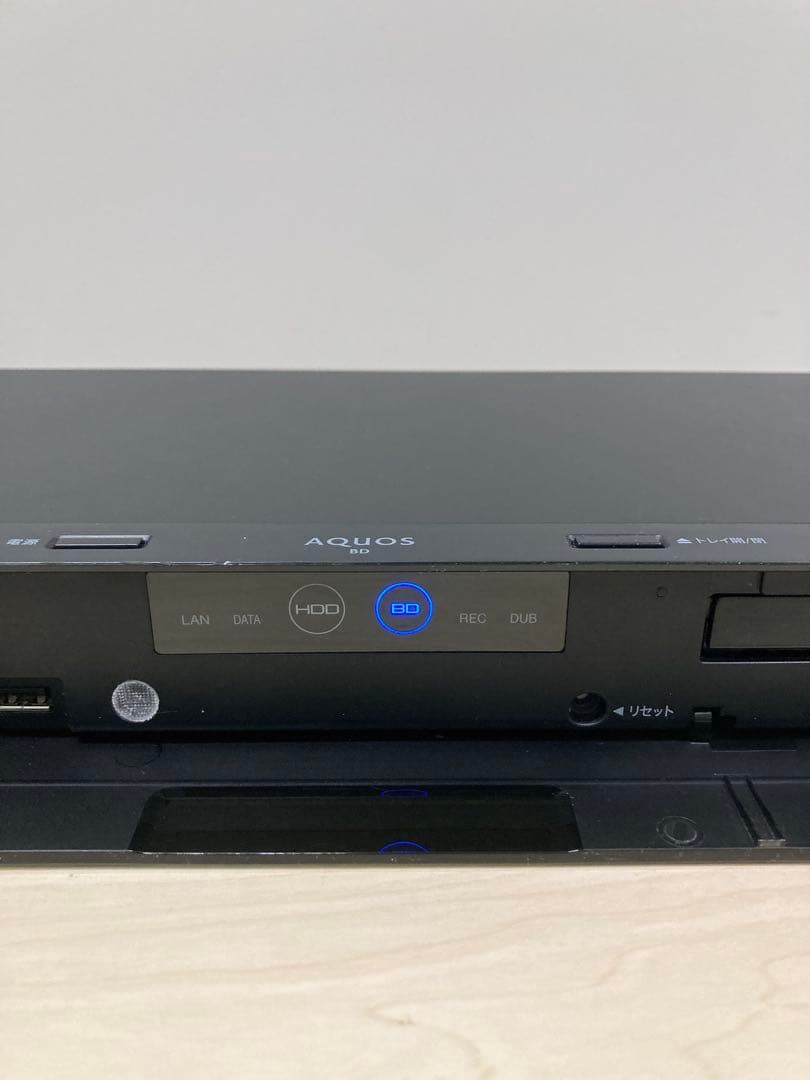 かなり綺麗　シャープ　AQUOS ブルーレイ　BD-NW 510
