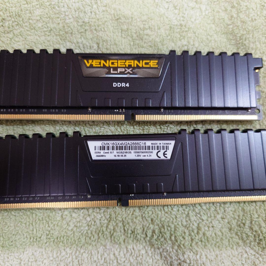 Vengeance LPX DDR4 8GB×2 2666MHz