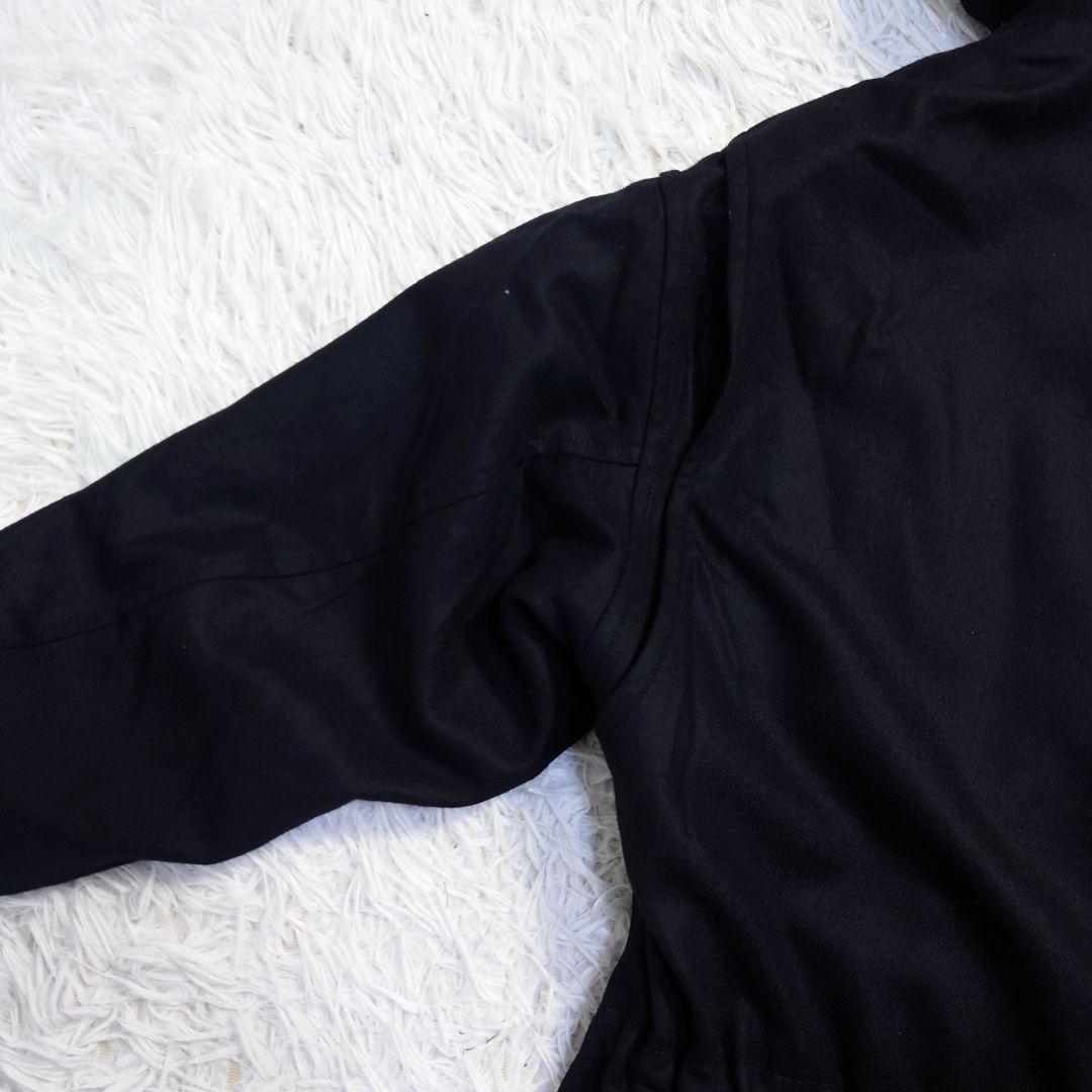 IENA　イエナ　2024AW　ファー付モッズコート　ウール素材　黒　38　M