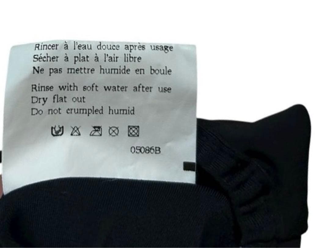 CHANEL VINTAGE フロント ココマーク 水着 ブラック 紐 新品