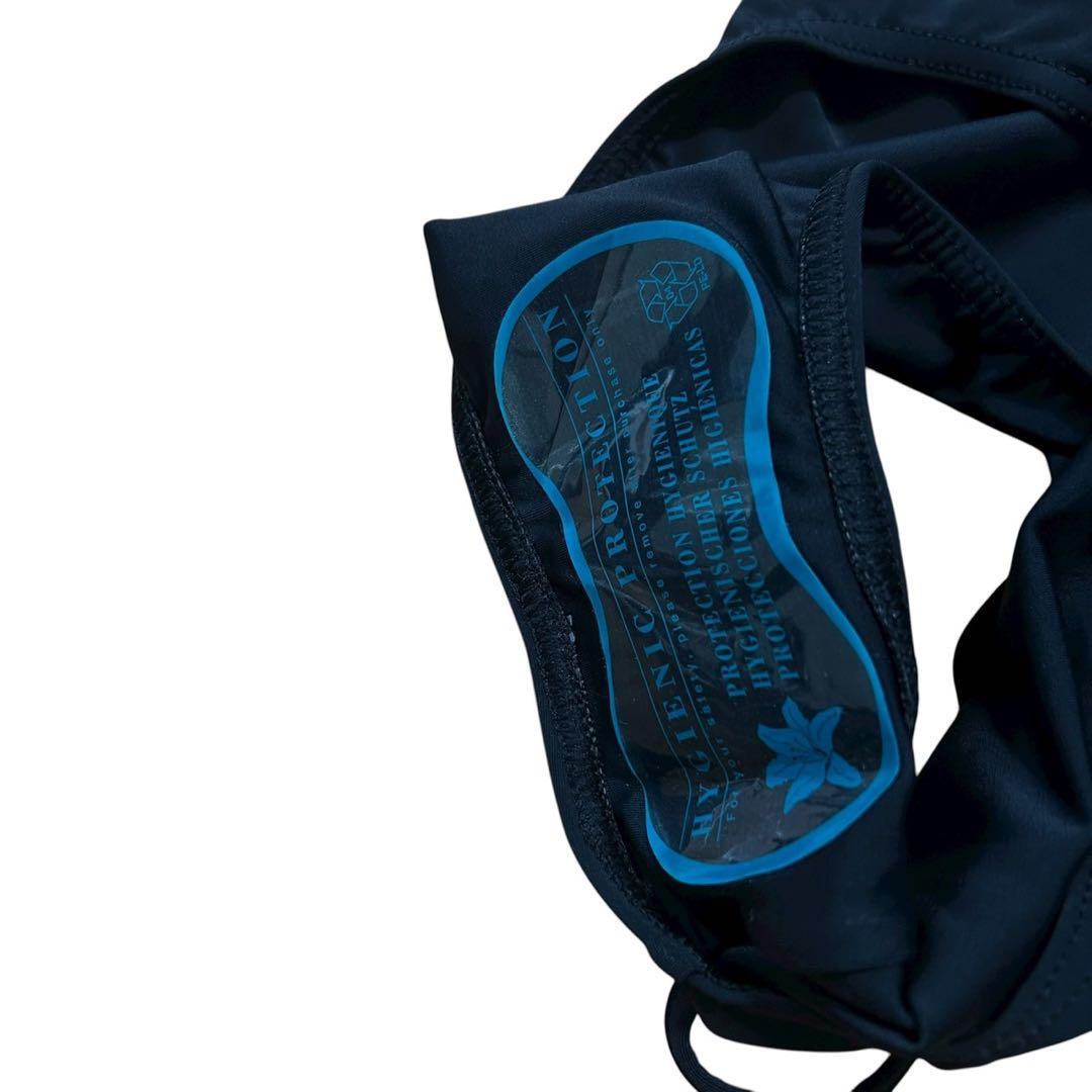 CHANEL VINTAGE フロント ココマーク 水着 ブラック 紐 新品